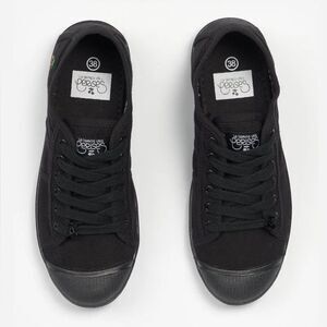 🇫🇷Les Temps de Cerises canvas runners black/black
